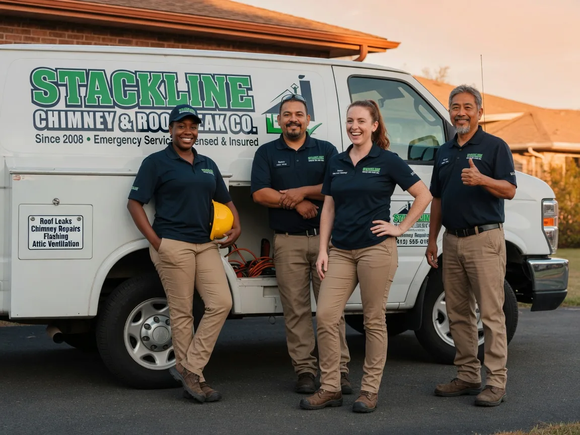 Chimney flashing repair company in Fostoria, OH